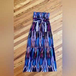 Donna Morgan Strapless Dress